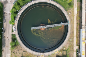 Municipal wastewater treatment using activated carbon